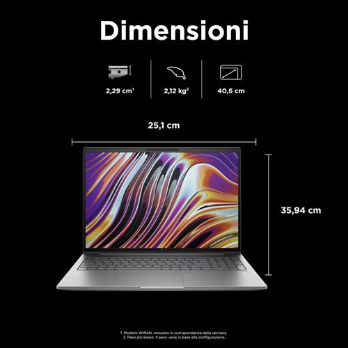 HP ZBook Power G11 Wolf Pro Security Edition Intel Core Ultra 7 155H Workstation mobile 40,6 cm (16