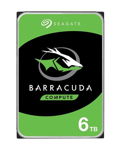 Seagate Barracuda 6TB disco rigido interno 5400 Giri/min 256 MB 3.5 Serial ATA III