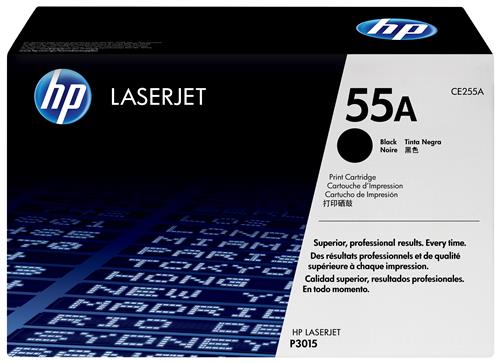 HP 55A Black Original LaserJet Toner Cartridge cartuccia toner 1 pz