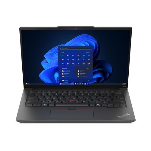 Lenovo ThinkPad E14 Intel Core Ultra 7 155H Computer portatile 35,6 cm (14) WUXGA 16 GB DDR5-SDRAM 512 GB SSD Wi-Fi 6E (802.11ax) Windows 11 Pro Nero