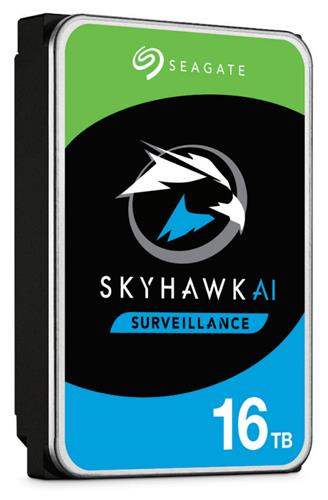 Seagate Surveillance HDD SkyHawk AI disco rigido interno 16 TB 7200 Giri/min 256 MB 3.5 Serial ATA III