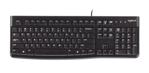 Logitech Keyboard K120 for Business tastiera Universale USB QWERTY Inglese Nero
