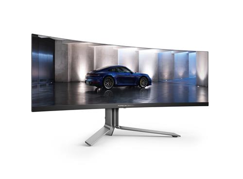 AOC Porsche PD49 LED display 124,5 cm (49) 5120 x 1440 Pixel DQHD QD-OLED Nero