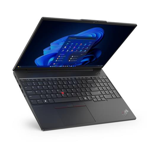 Lenovo ThinkPad E16 Intel Core Ultra 7 155H Computer portatile 40,6 cm (16) WUXGA 16 GB DDR5-SDRAM 512 GB SSD Wi-Fi 6E (802.11ax) Windows 11 Pro Nero