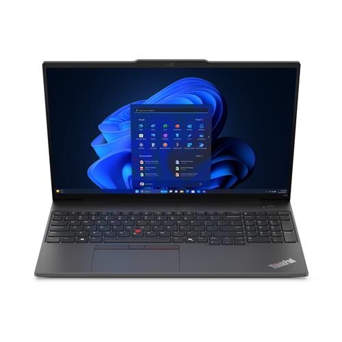 Lenovo ThinkPad E16 Intel Core Ultra 7 155H Computer portatile 40,6 cm (16) WUXGA 16 GB DDR5-SDRAM 512 GB SSD Wi-Fi 6E (802.11ax) Windows 11 Pro Nero