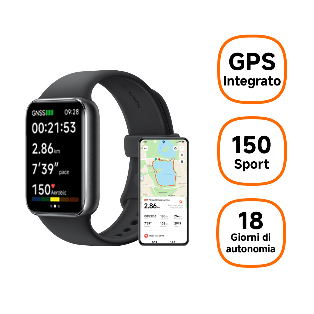 Xiaomi Smart Band 9 Pro AMOLED. Sportwatch (Fitness tracker)