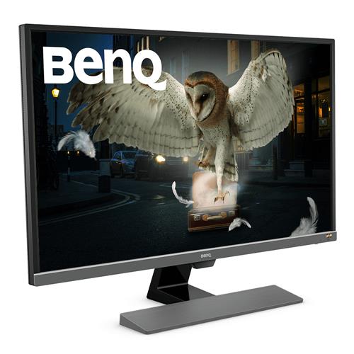 BenQ EW3270U Monitor PC 80 cm (31.5) 3840 x 2160 Pixel 4K Ultra HD LED Nero, Grigio, Metallico