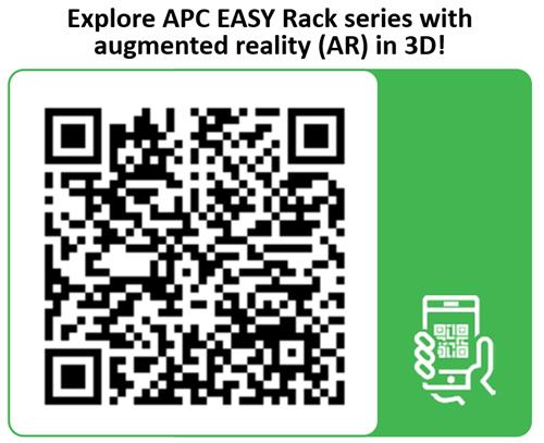 APC Easy Rack 42U Rack indipendenti Nero