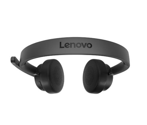Lenovo Wireless VoIP Headset Auricolare A Padiglione Ufficio Bluetooth Nero