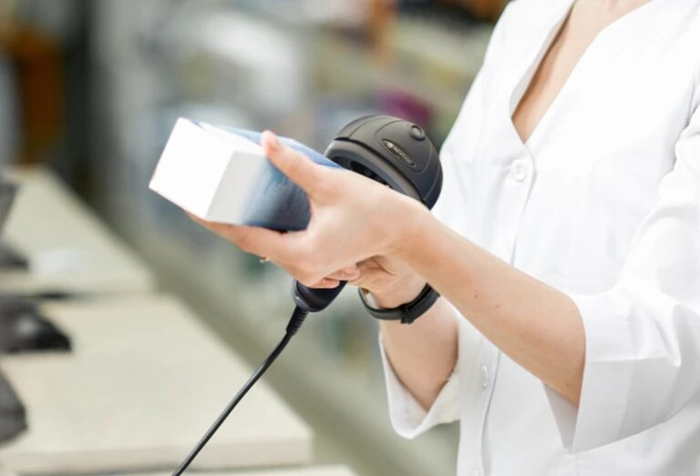 Newland HR22 Dorada II Lettore di codici a barre portatile 1D/2D CMOS Nero