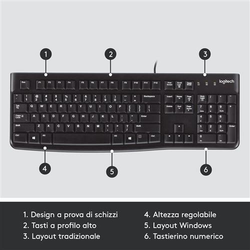 Logitech K120
