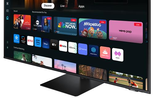 Samsung M70D Monitor PC 109,2 cm (43) 3840 x 2160 Pixel 4K Ultra HD LCD Nero