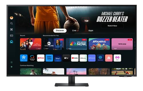 Samsung M70D Monitor PC 109,2 cm (43) 3840 x 2160 Pixel 4K Ultra HD LCD Nero