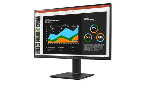 LG 27BQ75QC-B Monitor PC 68,6 cm (27) 2560 x 1440 Pixel Quad HD LED Nero