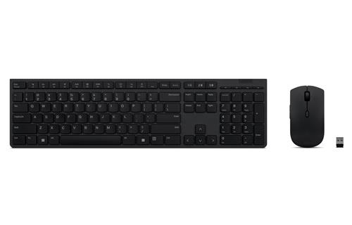 Lenovo 4X31K03951 tastiera Mouse incluso RF senza fili + Bluetooth Italiano Nero
