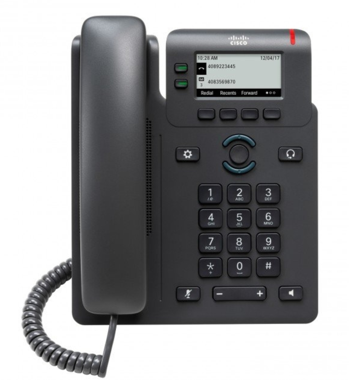 Cisco 6821 telefono IP Nero 2 linee