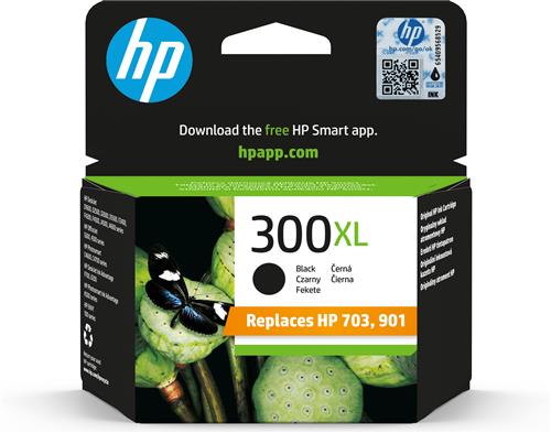 HP 300XL High Yield Black Original Ink Cartridge cartuccia d'inchiostro 1 pz Resa elevata (XL)