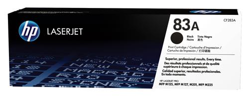 HP 83A Black Original LaserJet Toner Cartridge cartuccia toner 1 pz