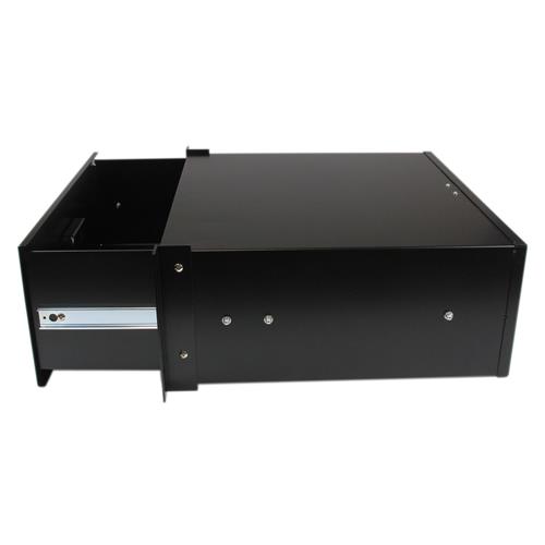 CASSETTO ARCHIVIAZIONE 4U COLORE NERO PER RACK 19