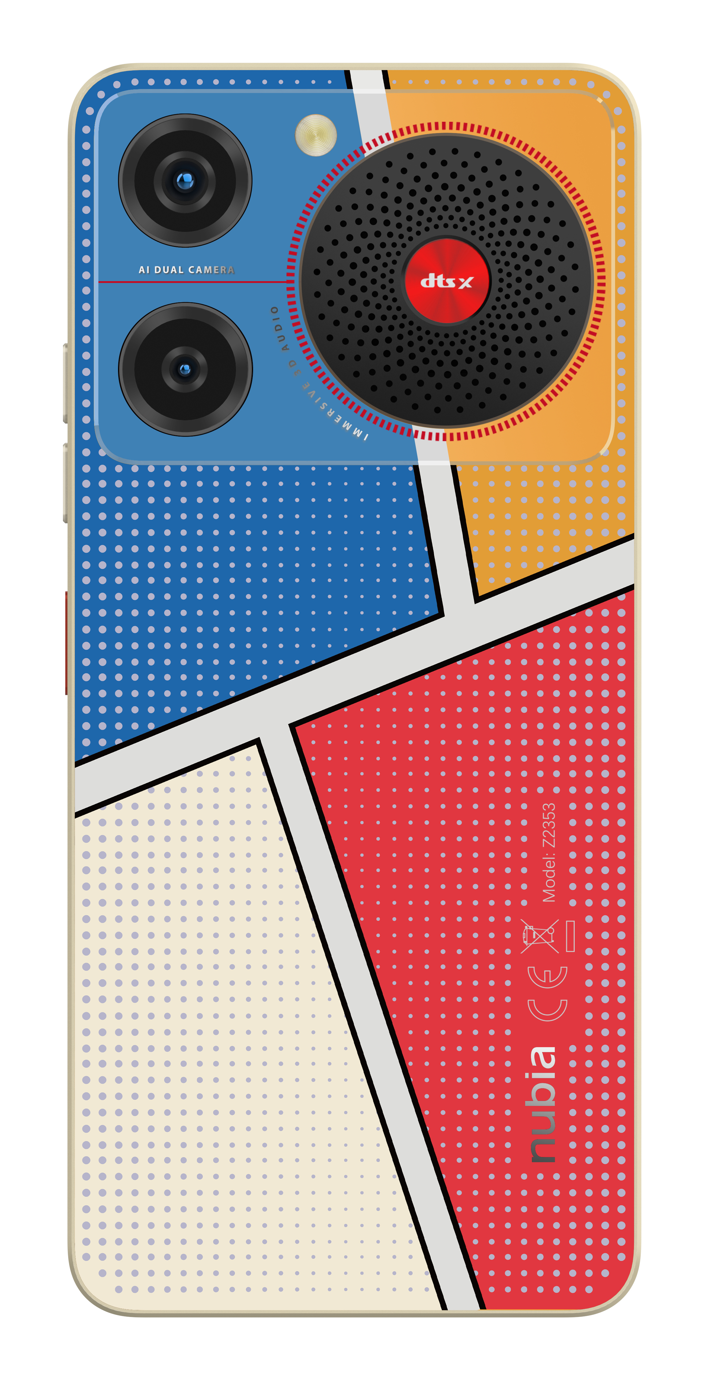 ZTE Nubia Smartphone Music - Pop Art