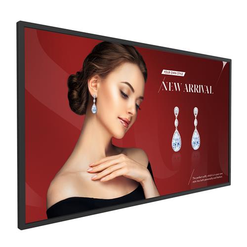 BenQ ST4302S Pannello piatto per segnaletica digitale 109,2 cm (43) LCD 400 cd/m² 4K Ultra HD Nero Processore integrato Android 8.0