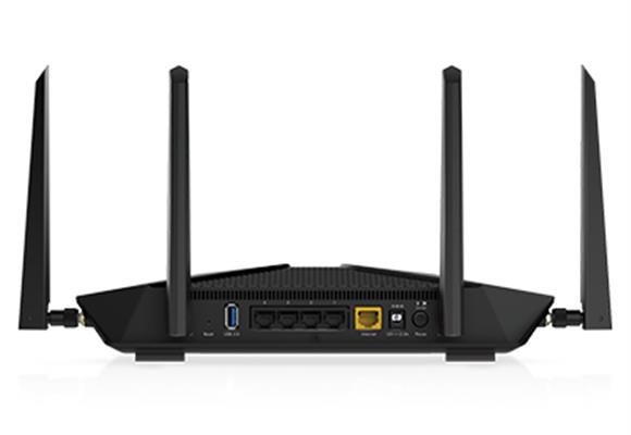 NETGEAR Nighthawk AX5400 router wireless Gigabit Ethernet Dual-band (2.4 GHz/5 GHz) Nero