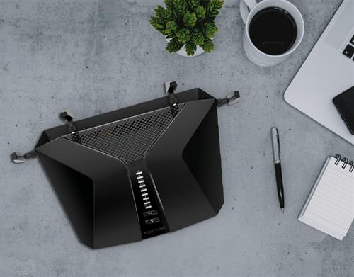 NETGEAR Nighthawk AX5400 router wireless Gigabit Ethernet Dual-band (2.4 GHz/5 GHz) Nero