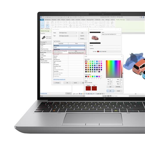 HP ZBook Fury G11 Intel® Core™ i9 i9-14900HX Workstation mobile 40,6 cm (16