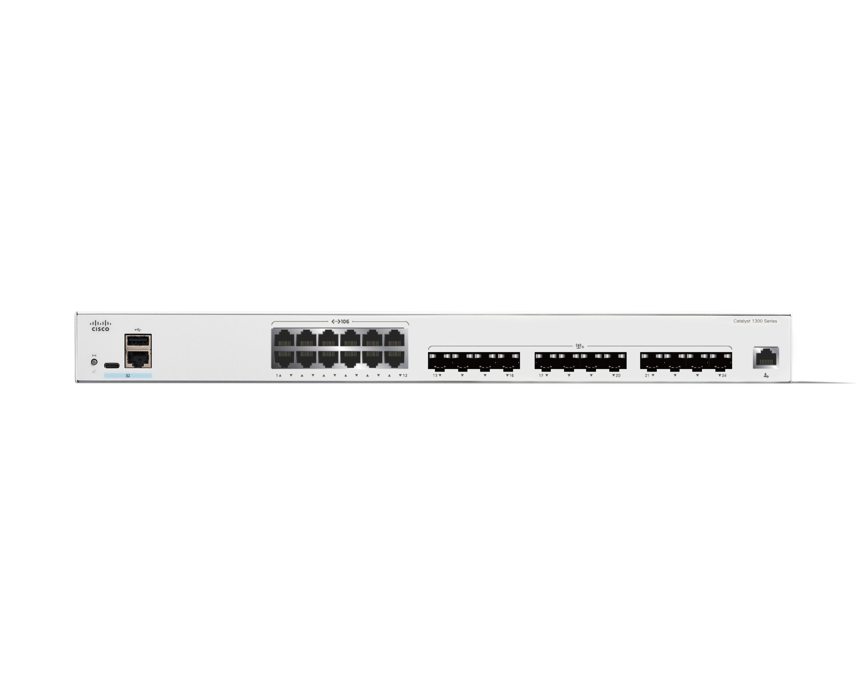 Cisco Catalyst C1300-24XTS switch di rete Gestito L2/L3 10G Ethernet (100/1000/10000) Grigio