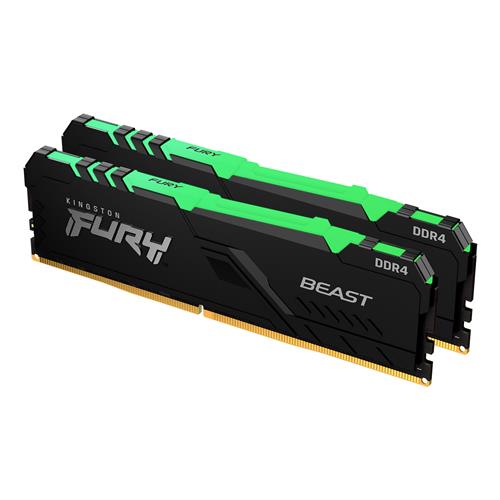 Kingston Technology FURY Beast RGB memoria 32 GB 2 x 16 GB DDR4 3200 MHz