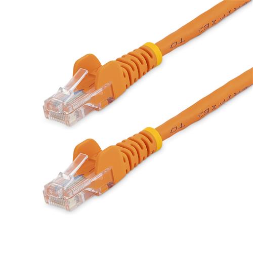 StarTech.com 45PAT5MOR cavo di rete Arancione U/UTP (UTP)