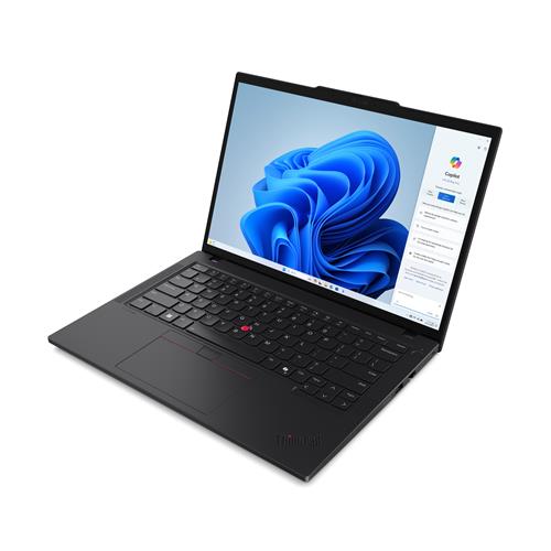 Lenovo ThinkPad T14 Intel Core Ultra 7 155U Computer portatile 35,6 cm (14) WUXGA 32 GB DDR5-SDRAM 1 TB SSD Wi-Fi 6E (802.11ax) Windows 11 Pro Nero