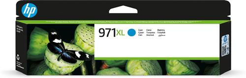 HP 971XL High Yield Cyan Original Ink Cartridge cartuccia d'inchiostro 1 pz Resa elevata (XL)