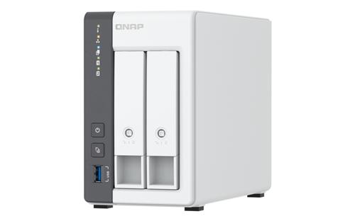 QNAP TS-216G server NAS e di archiviazione Tower Cortex-A Cortex-A55 4 GB HDD Bianco