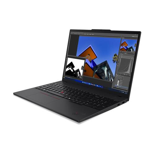 Lenovo ThinkPad T16 Gen 3 Intel Core Ultra 5 125H Computer portatile 40,6 cm (16) WUXGA 16 GB DDR5-SDRAM 512 GB SSD Wi-Fi 7 (802.11be) Windows 11 Pro Nero
