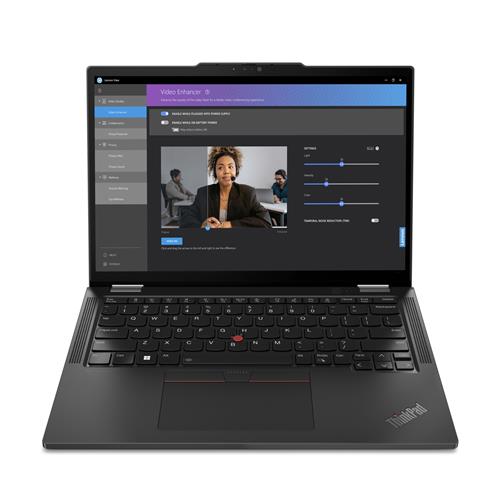 Lenovo ThinkPad X13 2-in-1 Intel Core Ultra 7 155U Ibrido (2 in 1) 33,8 cm (13.3) Touch screen WUXGA 16 GB LPDDR5x-SDRAM 512 GB SSD Wi-Fi 6E (802.11ax) Windows 11 Pro Nero