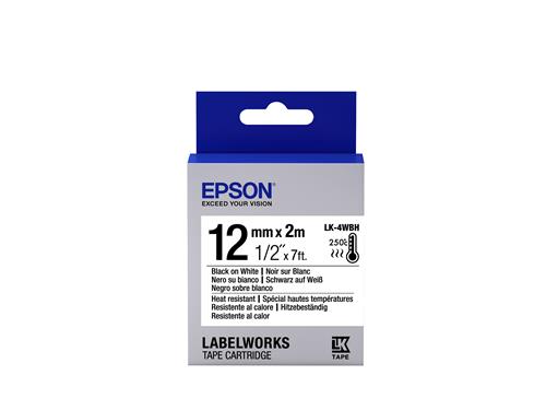 Epson LK-4WBH nastro per etichettatrice Nero su bianco