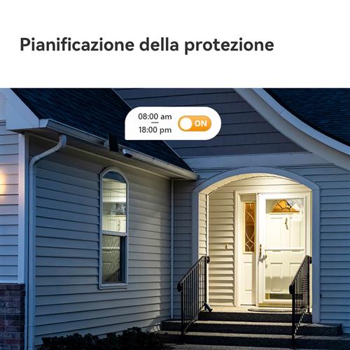 Imou Cell GO Full Color 2K (3MP) Telecamera Wi-Fi Esterno/Interno Batteria Senza Fili, ilevamento PIR/Umano, Visione Notturna a Colori, Audio Bidirezionale con Voce Personalizzata, IP65