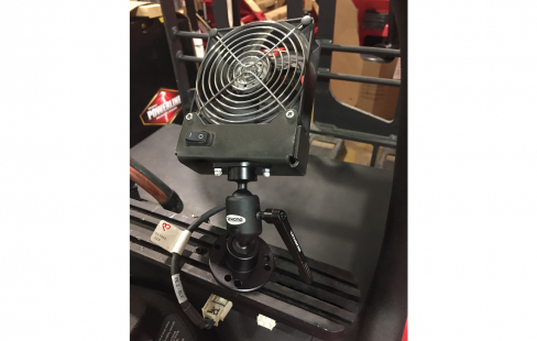 Gamber-Johnson 7110-1226 kit di fissaggio Nero Alluminio