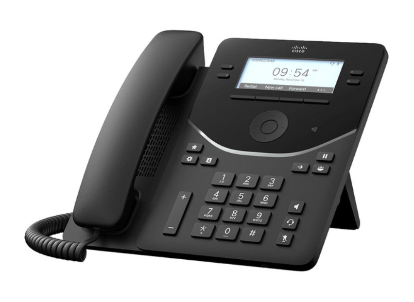 Cisco DP-9841-K9= telefono IP Nero 4 linee LCD