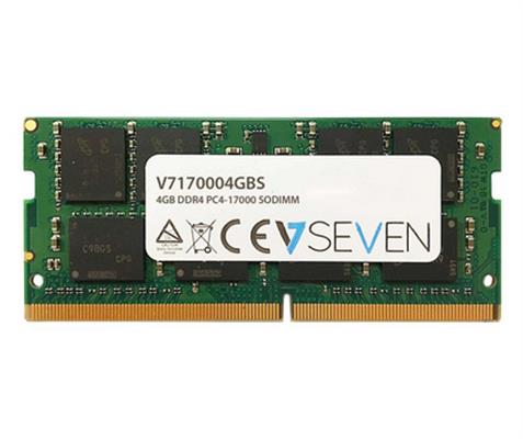 V7 V7170004GBS memoria 1 x 4 GB