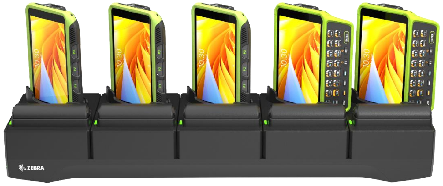 Zebra CRD-WT5X6-5S5BC-01 Caricabatterie per dispositivi mobili Computer portatile Nero Interno
