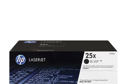 HP 25X High Yield Black Original LaserJet Toner Cartridge cartuccia toner 1 pz