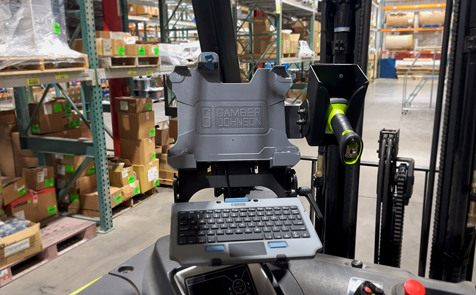 Gamber-Johnson 7160-1885-00 docking station per dispositivo mobile Tablet/Smartphone Nero, Grigio