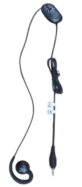 Zebra HDST-35MM-PTVP-02 cuffia e auricolare Cablato In-ear Ufficio Nero