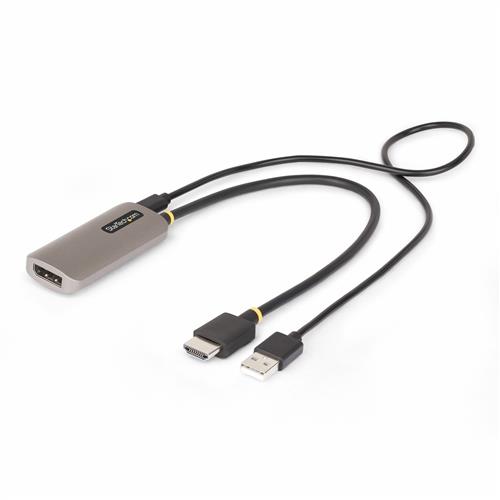 StarTech.com 148B-HDMI-DP-8K cavo e adattatore video 0,3 m HDMI tipo A (Standard) Nero, Argento