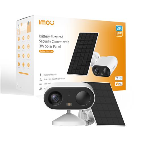 Imou Cell go Full Color Pallottola (forma) Telecamera di sicurezza IP 2304 x 1296 Pixel Soffitto/muro