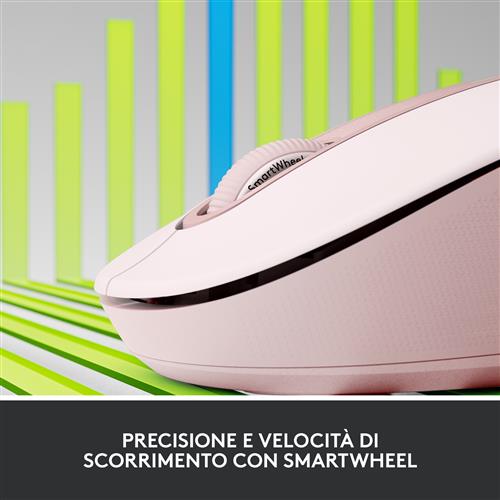 Logitech Signature M650 mouse Ufficio Mano destra RF senza fili + Bluetooth Ottico 4000 DPI