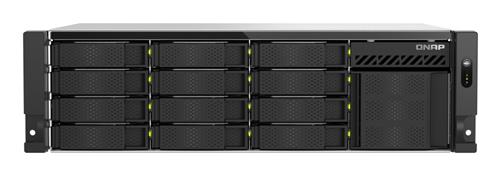 3U SHORT-DEPTH RACKMOUNT NAS 12X3.5IN AND 4XE1.S INTEL ATOM C