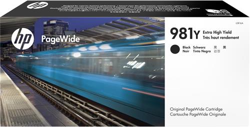HP 981Y Extra High Yield Black Original PageWide Cartridge cartuccia d'inchiostro 1 pz Resa elevata (XL)